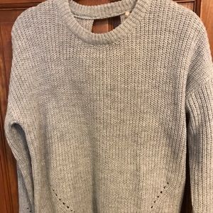 Hippie Rose Open Back Sweater size S